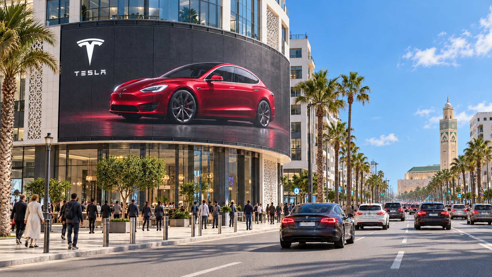 Écran LED DOOH extérieur